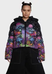 [Current Mood] Plus Psychedelic Fairytale Puffer Jacket