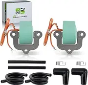 partszen Ignition Coil for OMC Evinrude Johnson Outboard 50-135 HP 502890 584632 582160 Early 1970s Sierra 18-5194,2-Pack ZF299V