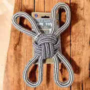 Lots O' Loops Knotted Ball Looped Rope Dog Toy | Toss Fetch Tug | Dental Health