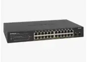NEW NETGEAR GS324TP-100NAS. Ethernet Switch 24 Ports Manageable Gigabit Ethernet
