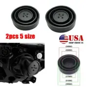 5 Size Universal Seal Cap Dust Cover for Car Headlight HID LED light Lamp Rubber (for: Fiat)
