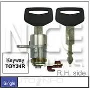 Nice Door Lock Barrel - NDL1RR
