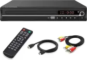DVD Player,Foramor HDMI DVD Player for TV Support 1080P Full HD with HDMI Cab...