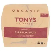 Espresso Coffee Noir Whole Bean 24 Oz (Case Of 8)