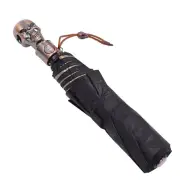 1pc Creative Devil Skull Handle Umbrella Three-Folding UV Sun Rain Umbrella