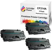 3 Pack Compatible Toner Cartridge Replacement for HP CF214A 14A (10,000 pages) for HP LaserJet Enterprise 700 M712 700 M712dn 700 M712n 700 M712xh 700 M725 700 M725dn 700 M725n 700 M725xh