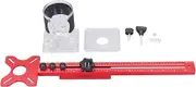 QANYEGN 4 in 1 Router Milling Groove Bracket, Aluminum Alloy Router Circle Cutting Jig, Circle Cutting Guide Woodworking Tool for Woodworking Wood Cutting