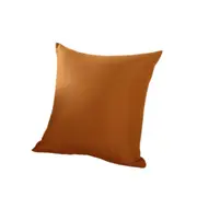 Coffee Plain Solid Colour Cushion Cover