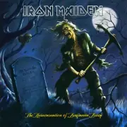 Iron Maiden: Benjamin Breeg ceramic coaster 4 in by 4 in custom made