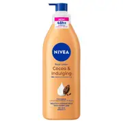 Nivea Cocoa Butter Body Lotion 48 Hour Deep Moisturiser 400mL