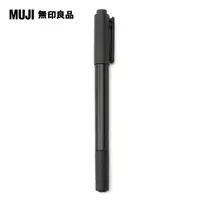 在飛比找PChome24h購物優惠-【MUJI 無印良品】油性雙頭麥克筆.細/黑(R)