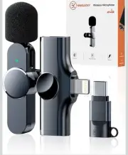 Kinglucky Wireless Microphone 2.4G For Interviews Vlogs & Live Shows With Noise