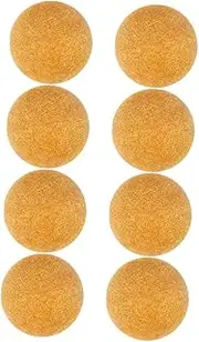 WESIEVYA 8pcs Table Soccer Football Game Accessories Mini Foosball Football Balls Mini Soccer Balls Party Favors Soccer Ball Cake Topper Small Soccer Ball Foosball Table for Fooseball