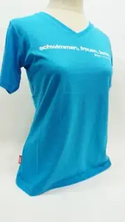 BMC Casual T-Shirt Triathlon Schwimmen, Freuen, Laufen Blue - Women's XL 212211