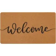 UINI Welcome Mat Outdoor Indoor Door Mat, Faux Coir Welcome Doormat for Front...