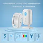 Indoor Wireless Infrared Sensor Alarm Set With Remoted Range Up To 280m/918ft