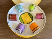 Set 6 Christian Lacroix Espresso Coffee Cups & Saucers Mythologies Original Box