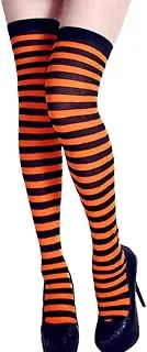 [Generic] Filled Stockings Women Autumn And Winter Solid Color Knit Over The Knee Stockings Womens Fishnets
