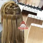 CLEARANCE Tape in Russian Remy Human Hair Extensions Skin Weft OMBRE BALAYAGE AU