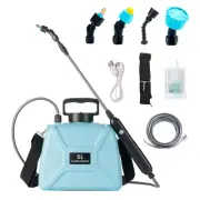 Electric Rechargeable Battery Weed Sprayer 5L Portable Farm Garden Pump Spray
