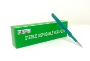 Disposable Scalpel #36 Sterile Plastic Handle by P&P Medical Surgical Box of 250