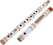 Yardwe Key Bamboo Flute Portable Traditional Chinese Instrument for Beginners Detachable Design for All Ages for Adults Bitter Bamboo for Rich Sound