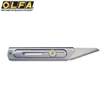 日本OLFA不鏽鋼工藝刀木工刀CK-2(附繫繩孔;不銹鋼刀身，可水洗;雙向刀刃厚達1.2MM)CRAFT KNIFE嫁接刀尖尾刀