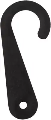 Sock Hanger 1000 J Hook Plastic Black Retail Socks 1 ⅞" Pothook Accessories