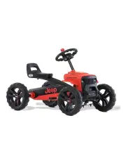 [Berg] Jeep Rubicon Buzzy Pedal Go Kart Ride on (2-5Years) in Red
