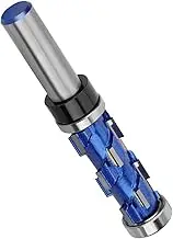 Wood Trimming Flush Trim Router Bits, Top & Bottom Bearing Flush Trim Router Bit 1/2-Inch Shank