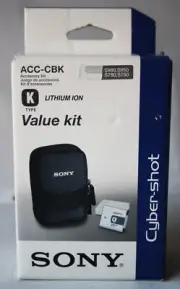 SONY CYBER SHOT VALUE KIT ACC-CBK REACHARGEABLE BATTERY PACK S980 S950 S780 S750