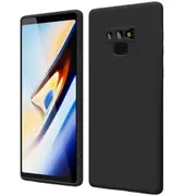 MCC For Samsung Galaxy Note 9 Soft Liquid Silicone Shockproof Case Cover Note9 N960 [Black]