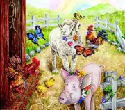 SunsOut Summer of Love 300 pc Jigsaw Puzzle 61055