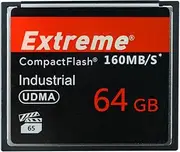 Extreme 64GB Compact Flash Memory Card, High Speed CF Card for Professional Photographer, Videographer, Enthusiast