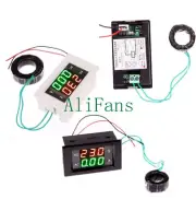 Digital Ammeter Voltmeter AC 100A 300V 110V 220V LCD Panel Amp Volt Meter