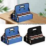 Soft Drinks Carrier Oxford Cloth Drink Delivery Carrier Reusable Drink Caddy ⚘