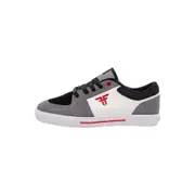 Fallen Footwear Impact Foam Patriot Kids Suede/PU Shoes Grey/White/Red
