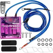 HEALEEP 3-ground Wire Digital Voltage Regulator Stabilizer Kit Car Truck Electronics Universal Rectifier for