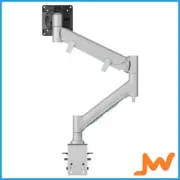 Atdec HXB Fortis HD Dynamic Monitor Arm F Clamp - Silver