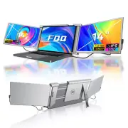 14'' Full HD IPS Laptop Monitor Extender, Portable Dual Triple Monitor, Compatib