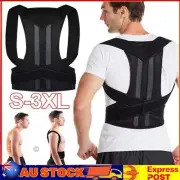 Posture Corrector Back Support Body Brace Wellness Lumbar Shoulder Support Belt·