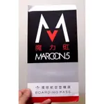 魔力紅 MAROON 5 - MAKES ME WONDER(航空登機證造型單曲CD)