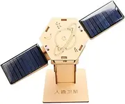 OFFIGAM 1Set Solar Artificial Satellite DIY Kit for Educational Stem Assemble Model Fun Science Project for Hands Learning and Creativity
