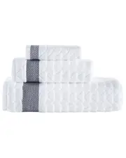 Brooks Brothers Herringbone 3pc Towel Set