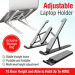 PORTABLE LAPTOP STAND FOLDABLE ADJUSTABLE SUPPORT BASE NON-S