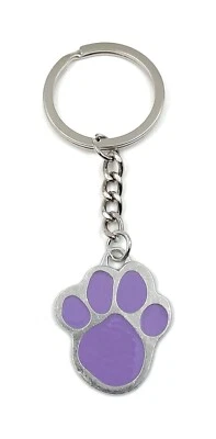 Paw Dog Key Ring Metal Lucky Charm Pendant