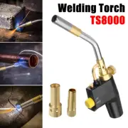 For TS8000 Trigger Start Mapp Gas Welding Torch High Intensity Propane & 3 Tips