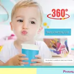 BABY CHILDREN LEARN TO DRINK CUP 360 DEGREE LEAK-PROOF CUP S