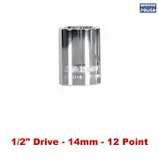 Kincrome K2866 - Socket 1/2" Drive 14mm Mirror Polish