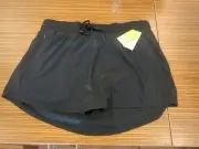 NWT Core Flex Woven Skort All In Motion XXL Black Stretch Lightweight Quick Dry